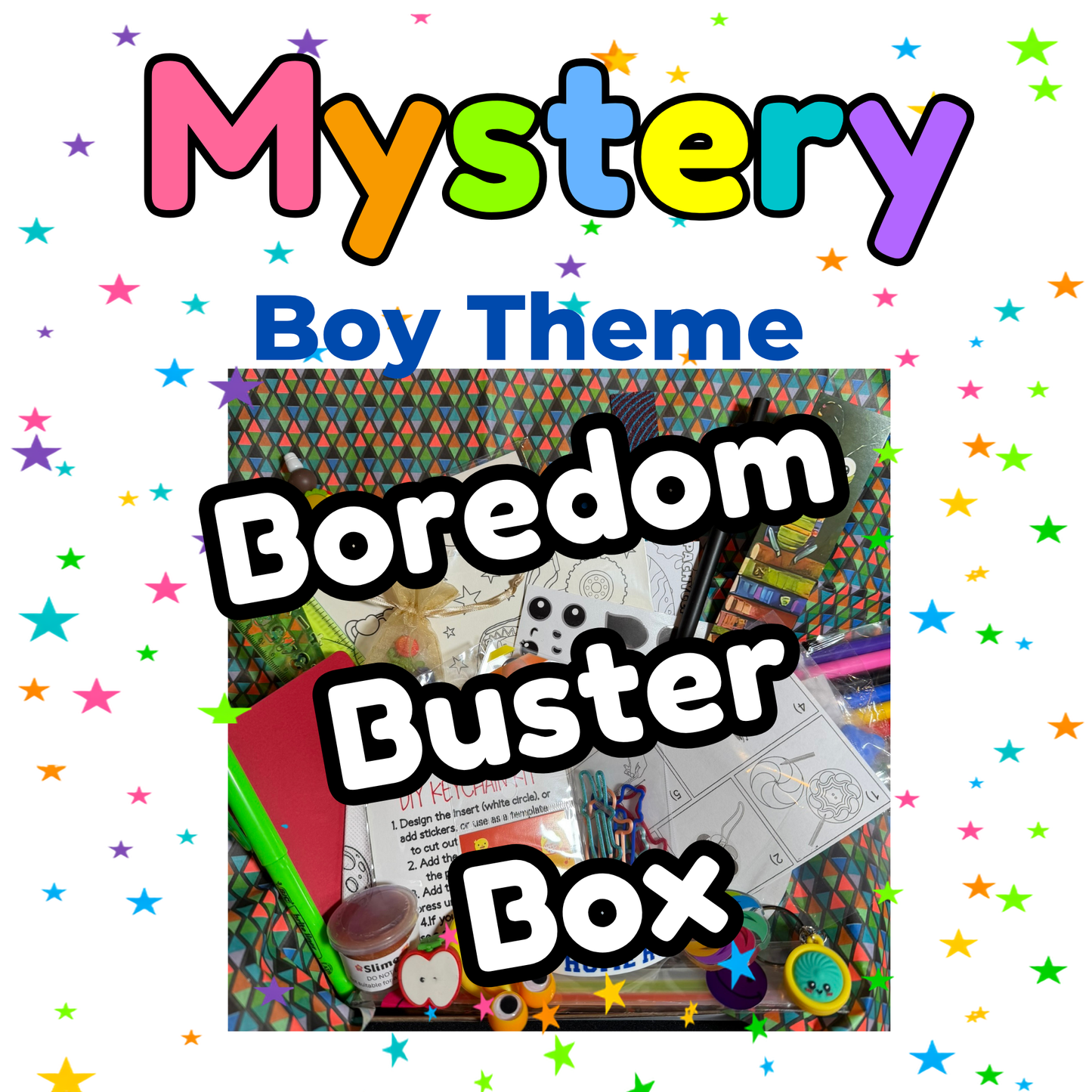 Boredom Buster Box-boy ****FREE SHIPPING*****