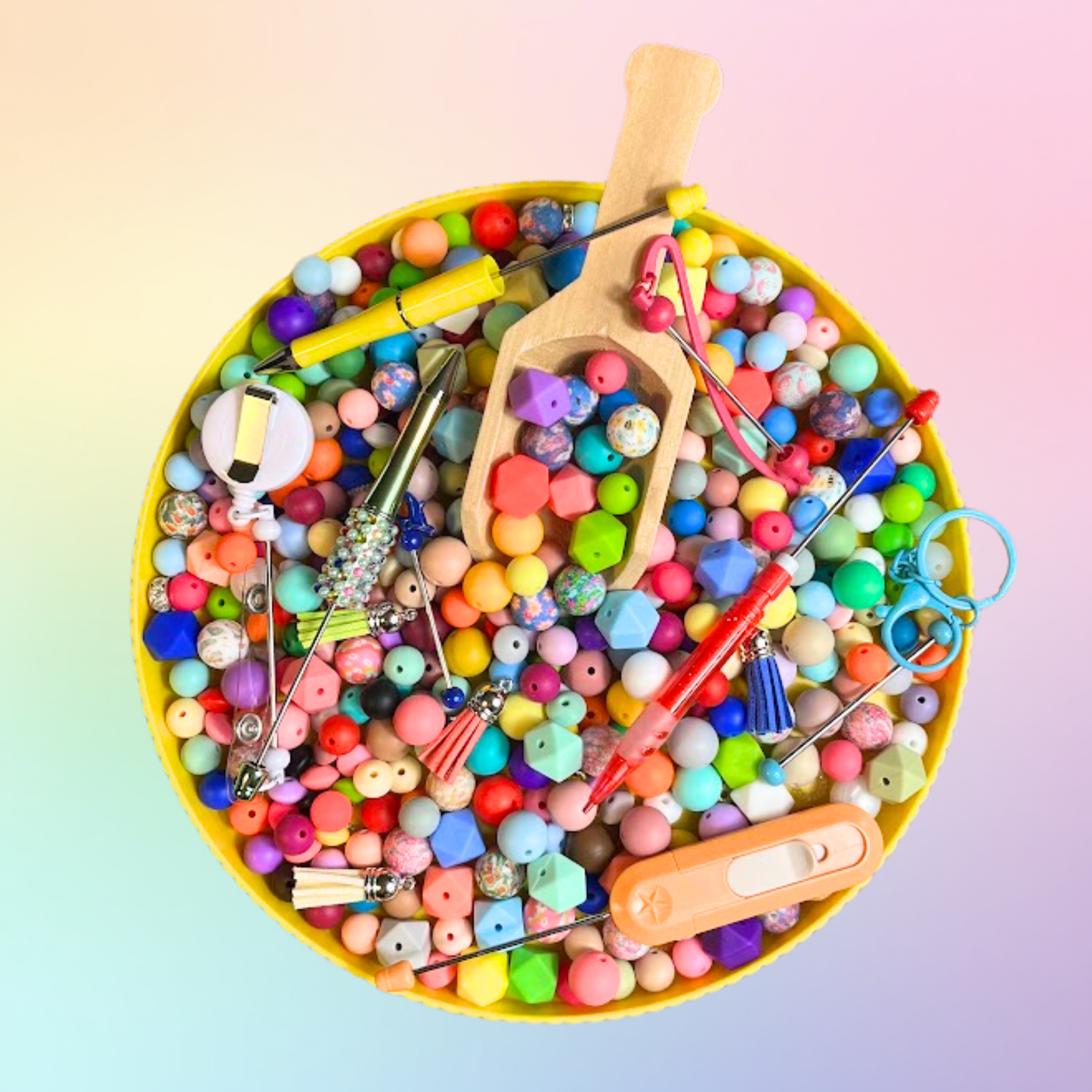 Mystery Scoop - DIY kits for 16 beadable items!